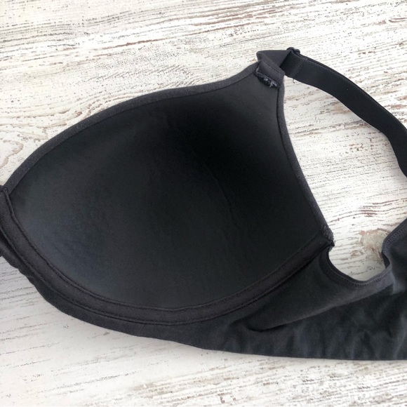 *3/$20* BALI Beauty by Bali Wireless T-Shirt Bra Black 36D - Picture 4 of 7